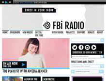 Tablet Screenshot of fbiradio.com